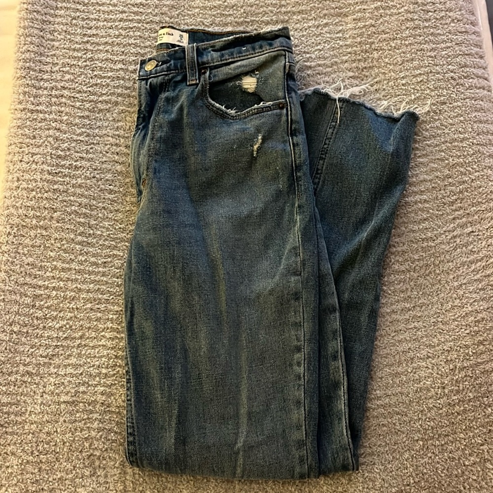 Abercrombie skinny high rise jeans Long